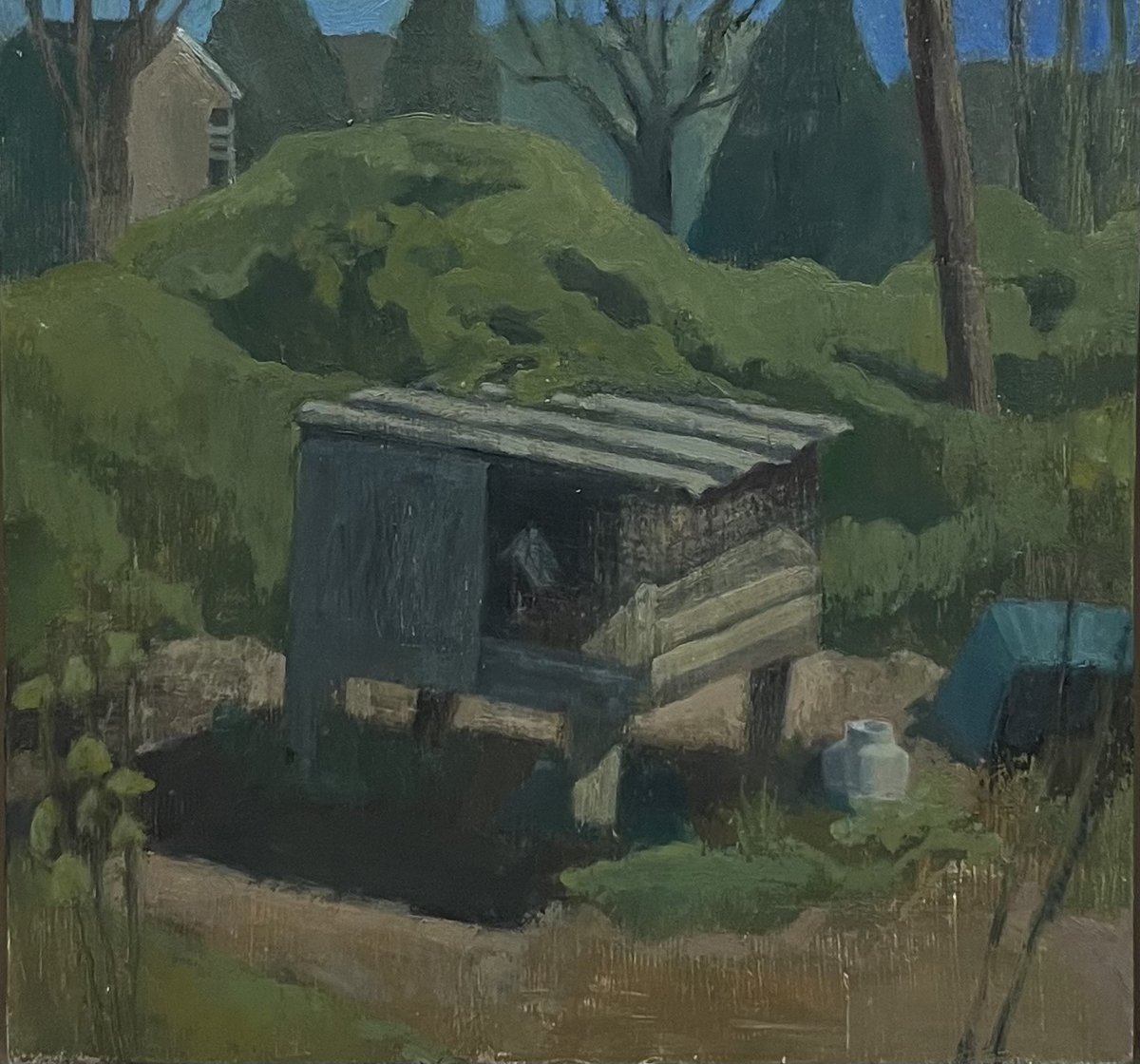 Abandoned Bird Hutch