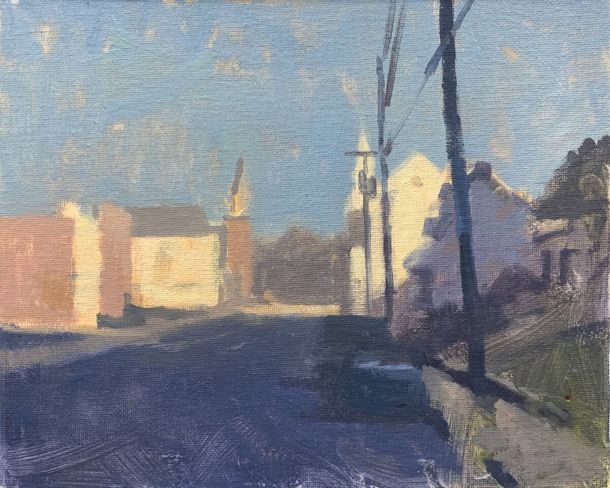 Shadowed Street (Staunton, VA)