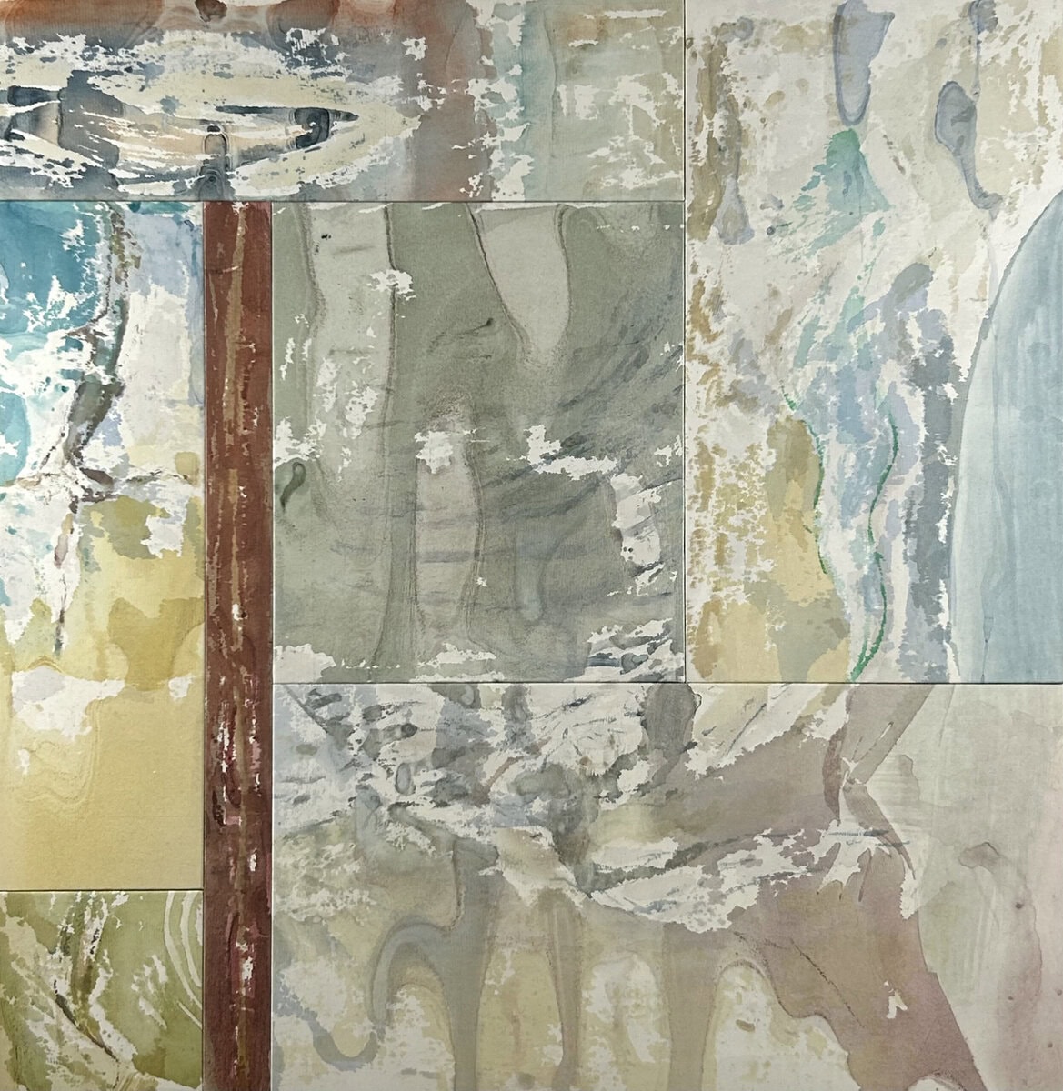 Travertine Polyptych “Schrims #4”