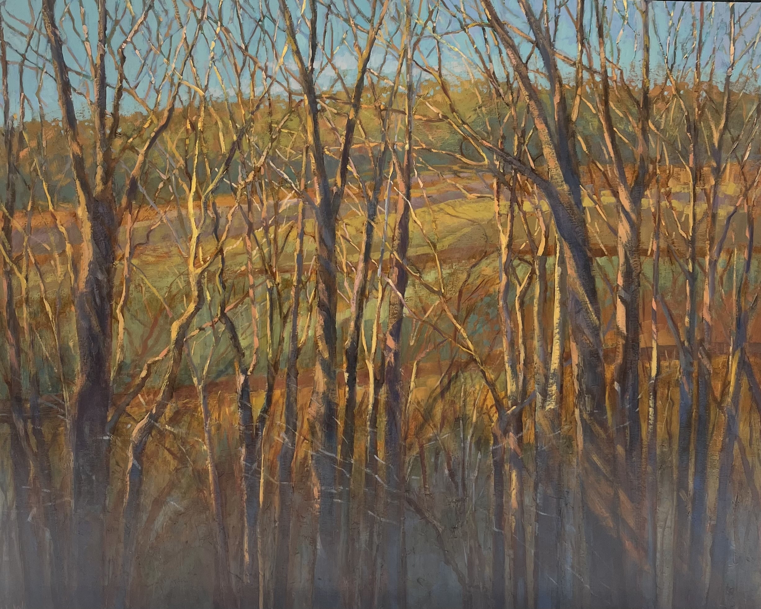 Winter Woods: Sundown