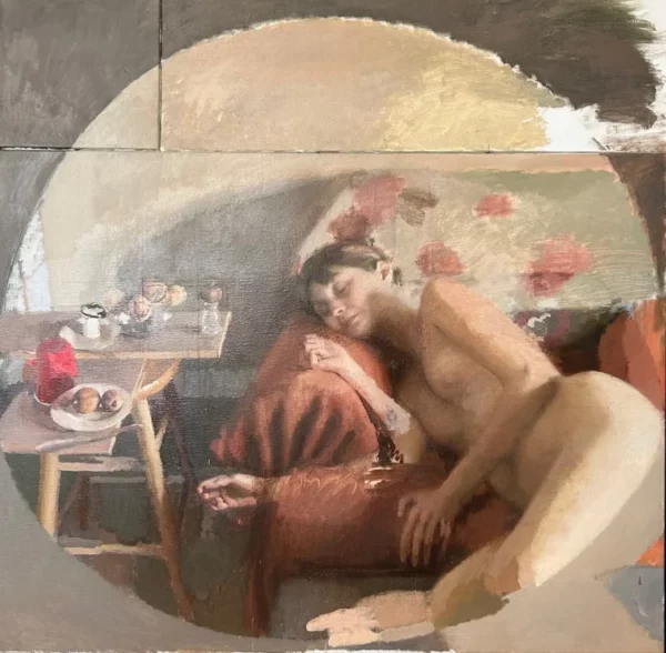 David Baird, Ovatotondo, Oil on Linen, 40in x 40in