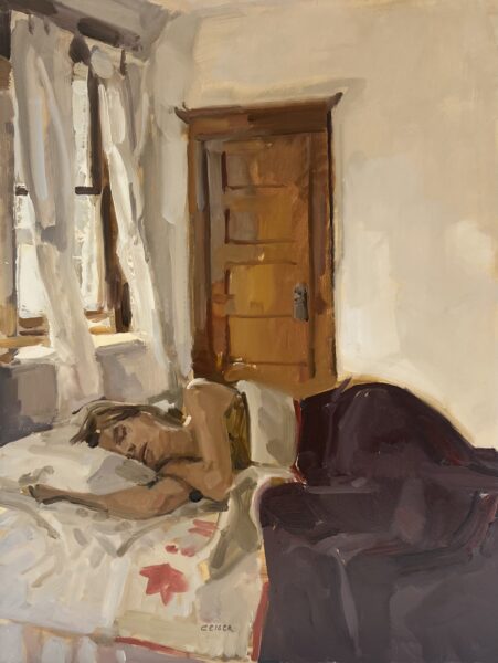 Philip Geiger, Indian Summer, Oil on Panel, 24in x 18in
